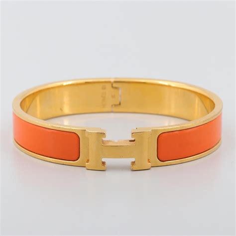 hermes and gold tone bracelet|bracelet Hermes original.